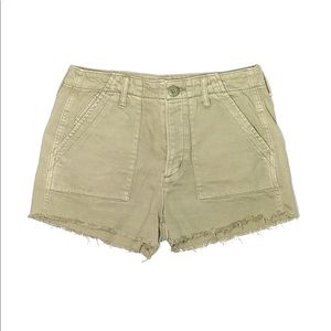 Sage Denim Shorts